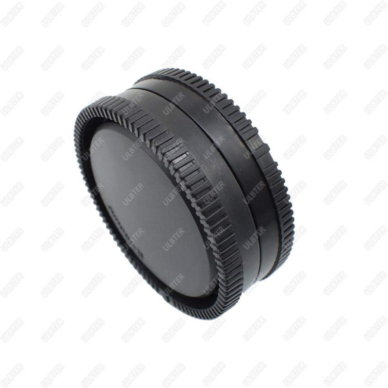 ULBTER Body Cap + Rear Lens Cover for Sony Alpha A6700 A6600 A6500 A6400 A6300 A6100 A6000 A5100 A5000 ZV-E10 ZVE-1 FX30 FX3 A7R IV/A7R II/A7R III/A7R/A7 IV /A7 III/A7 II/A7C E Mount - Image 4